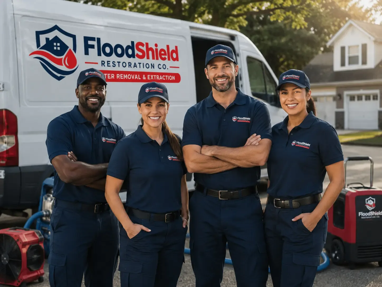Flood Damage Restoration company in Oelrichs, SD